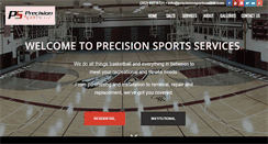 Desktop Screenshot of precisionsportsonline.com